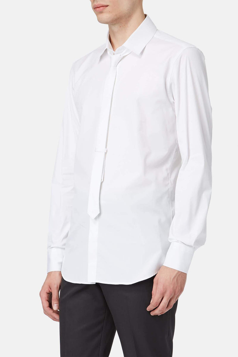 Chemise en coton blanche Neil Barrett