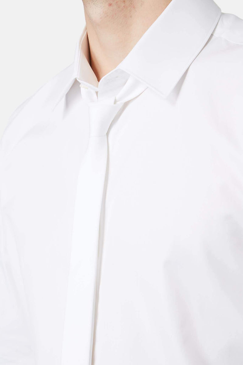 Chemise en coton blanche Neil Barrett