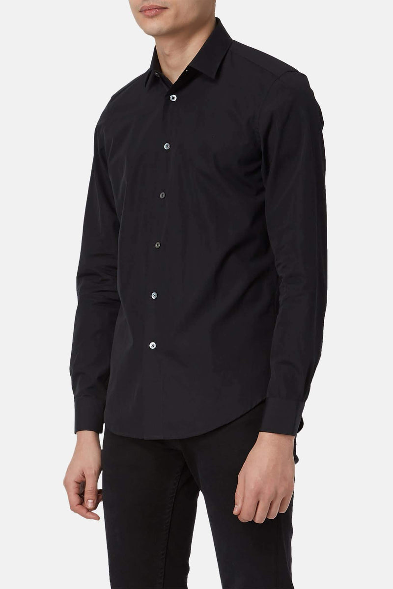 Chemise en coton noire Leclaireur