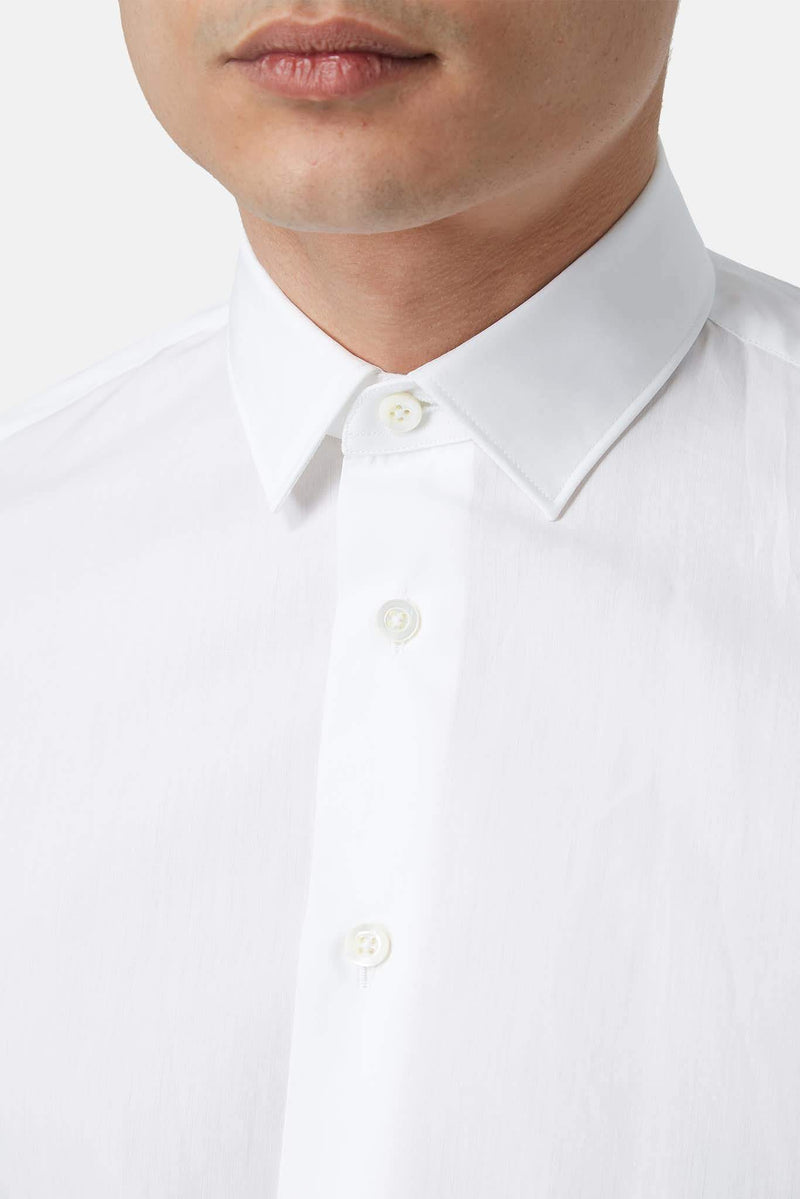 Chemise en coton blanche Leclaireur