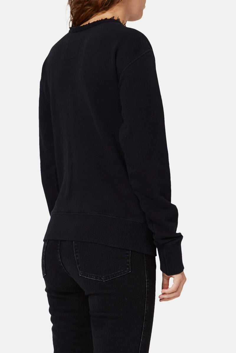 Sweat en coton noir J.W Anderson