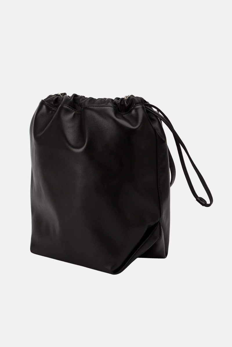 Sac en cuir noir "Teddy" Saint Laurent