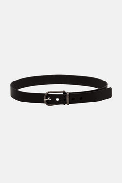 Ceinture en cuir noire Werkstatt:Munchen