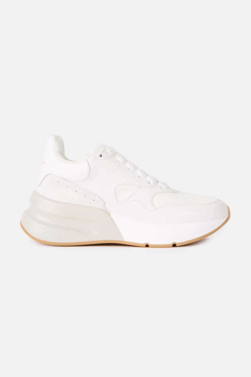 Baskets blanches Oversized Runner Alexander McQueen