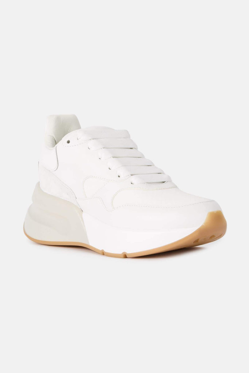 Baskets blanches Oversized Runner Alexander McQueen