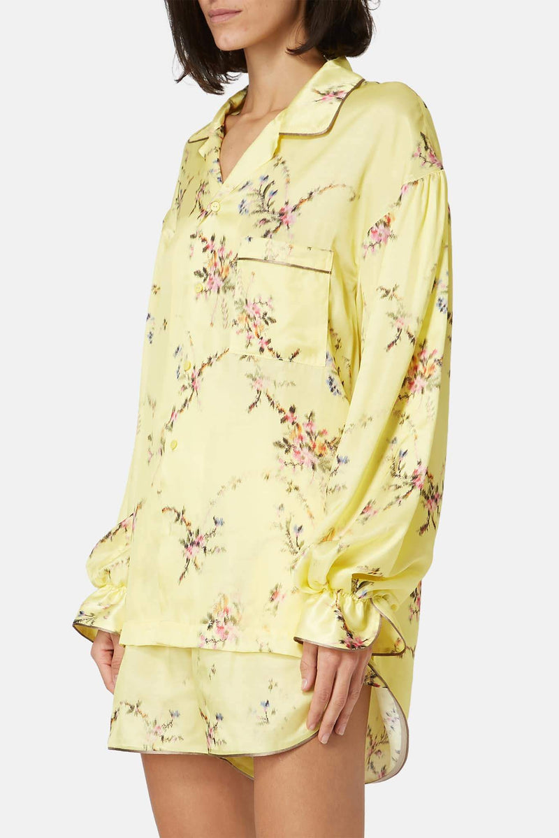 Pyjama imprimé jaune Lilly Preen by Thornton Bregazzi