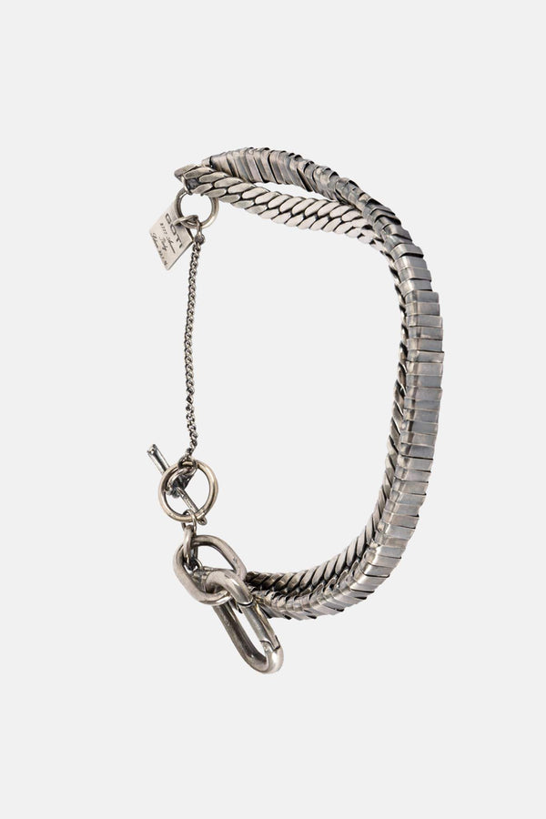 Bracelet double en argent Goti di Goti