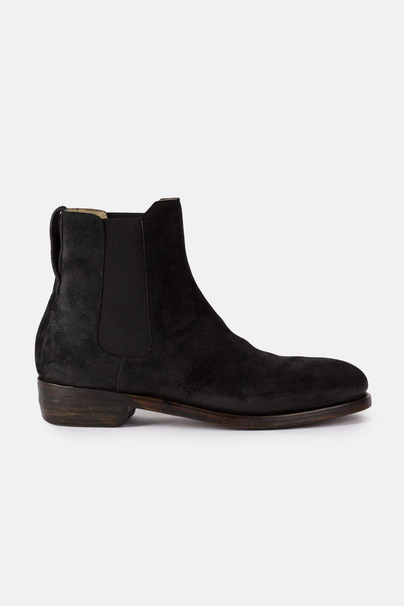 Bottes en cuir noires AJMONE