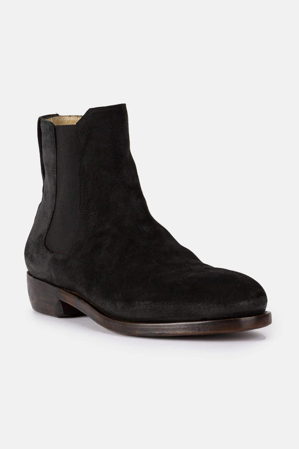 Bottes en cuir noires AJMONE