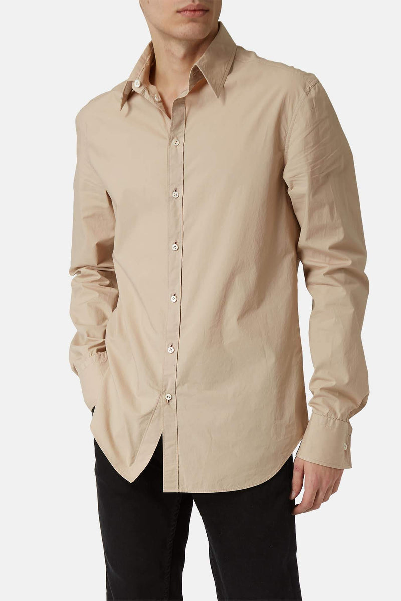 Chemise en coton beige Carol Christian Poell