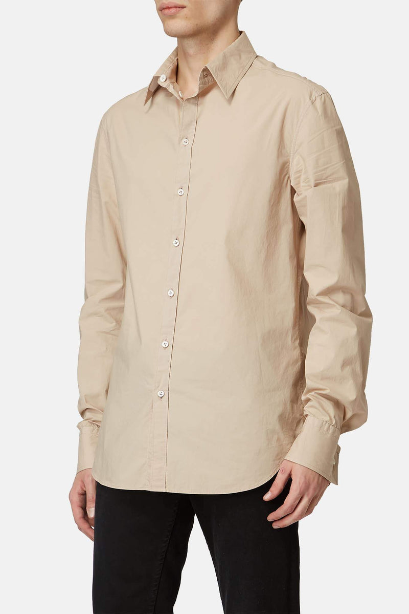 Chemise en coton beige Carol Christian Poell