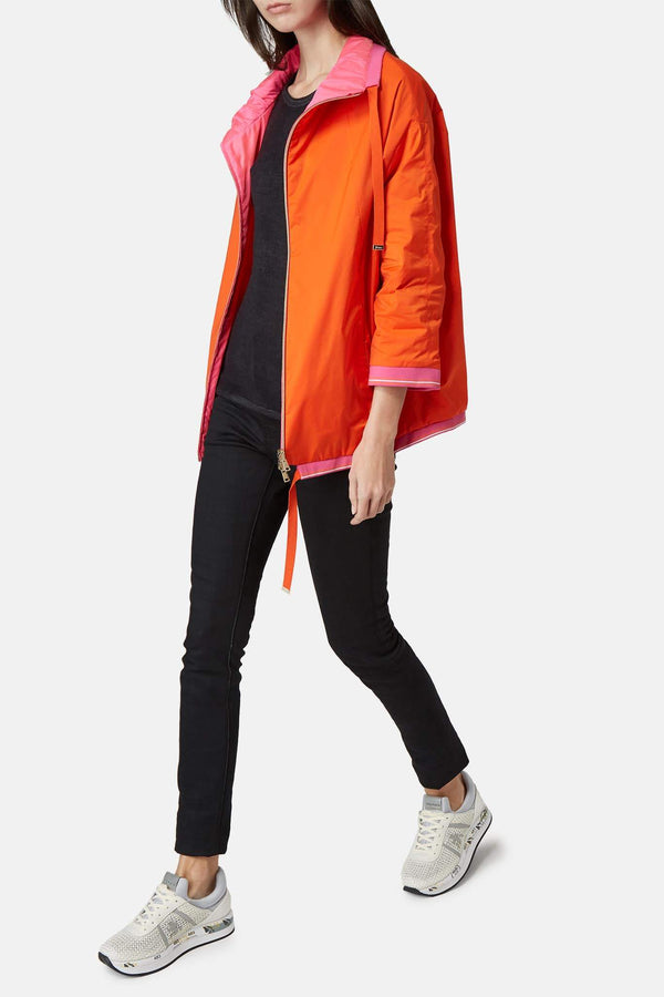 Veste en tissu technique orange Herno