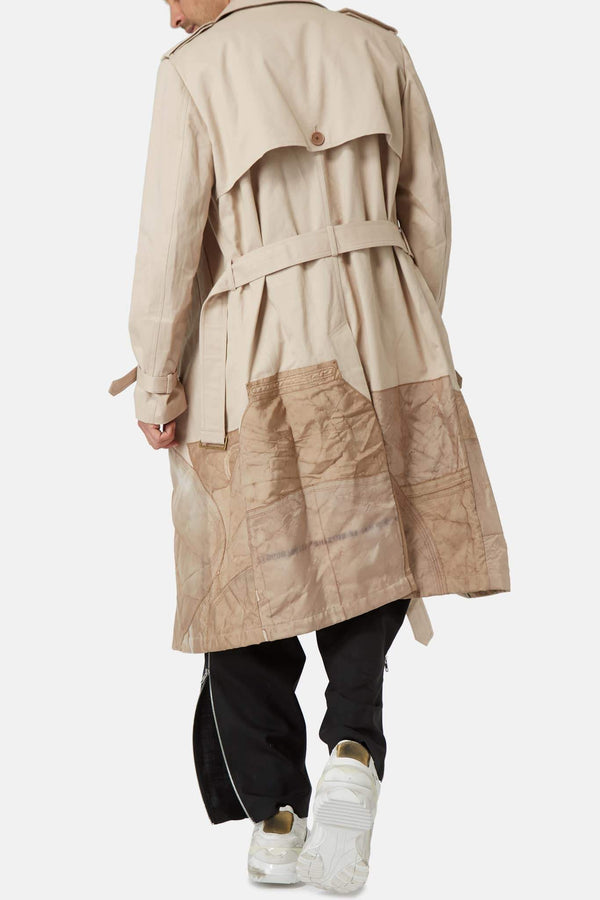 Trench en coton mélangé beige Kanghyuk