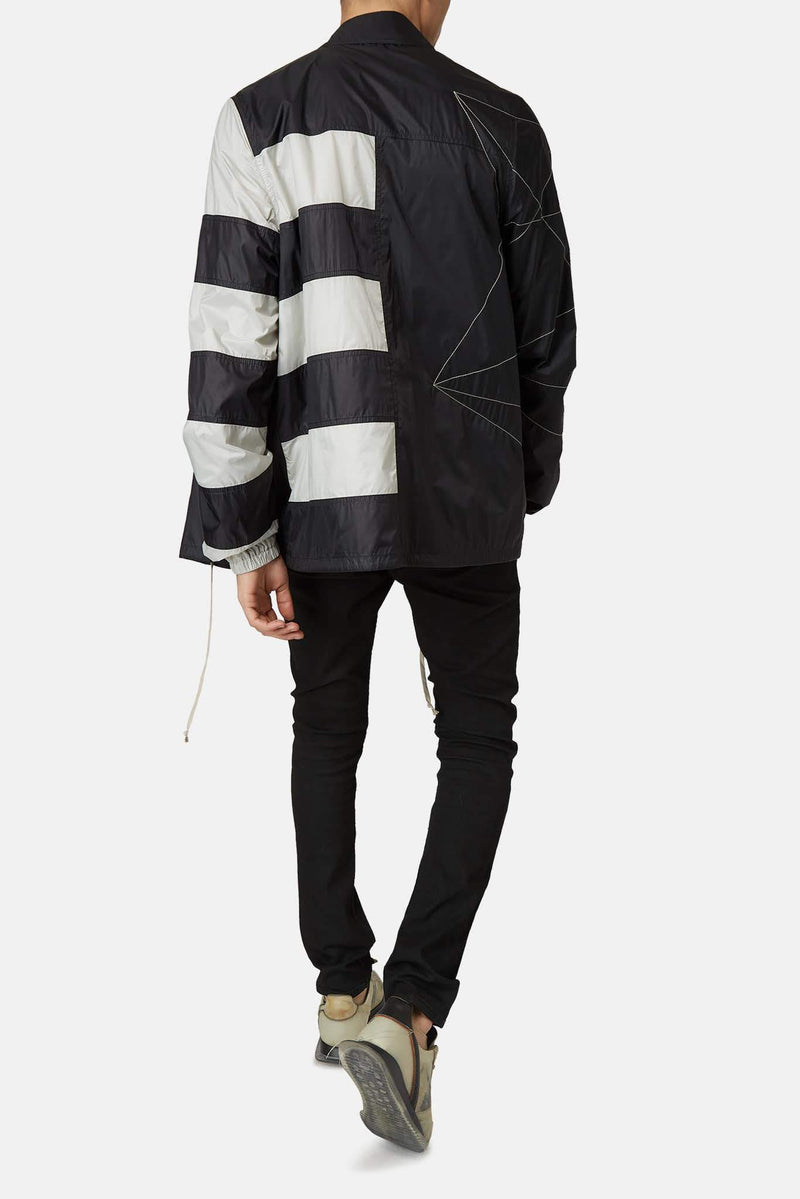 Veste en tissus techniques noire Rick Owens