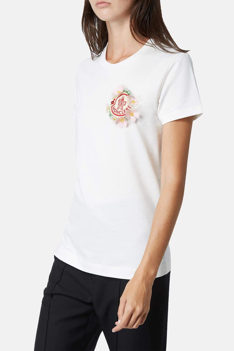 T-shirt brodé 4 Moncler Genius Simone Rocha Moncler Genius