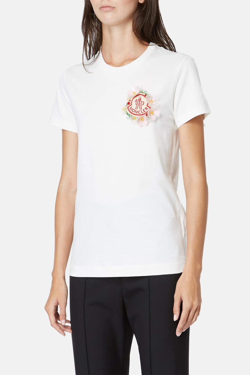 T-shirt brodé 4 Moncler Genius Simone Rocha Moncler Genius