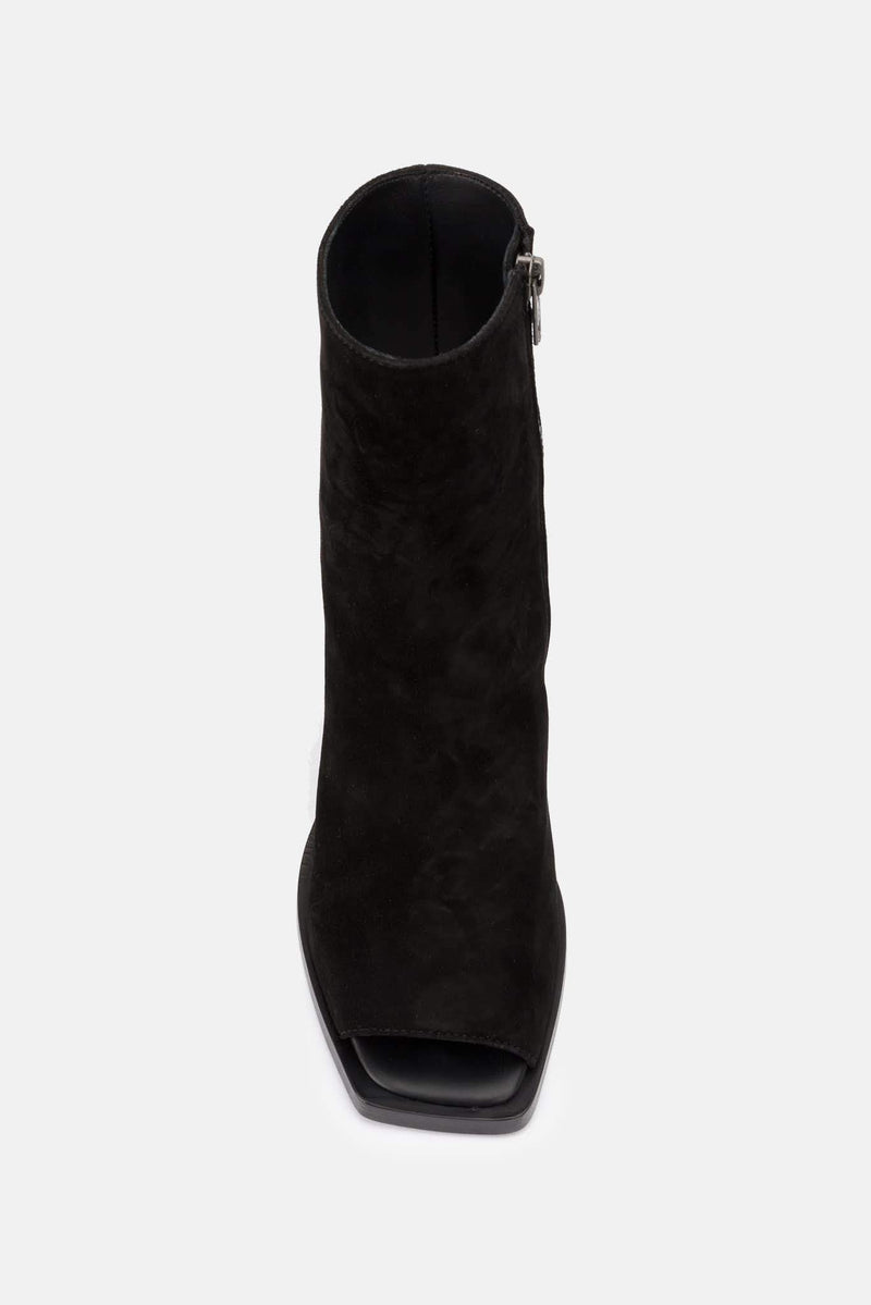 Bottines en cuir noires Ann Demeulemeester