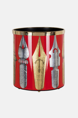 Corbeille à papier Pennini - rouge Fornasetti