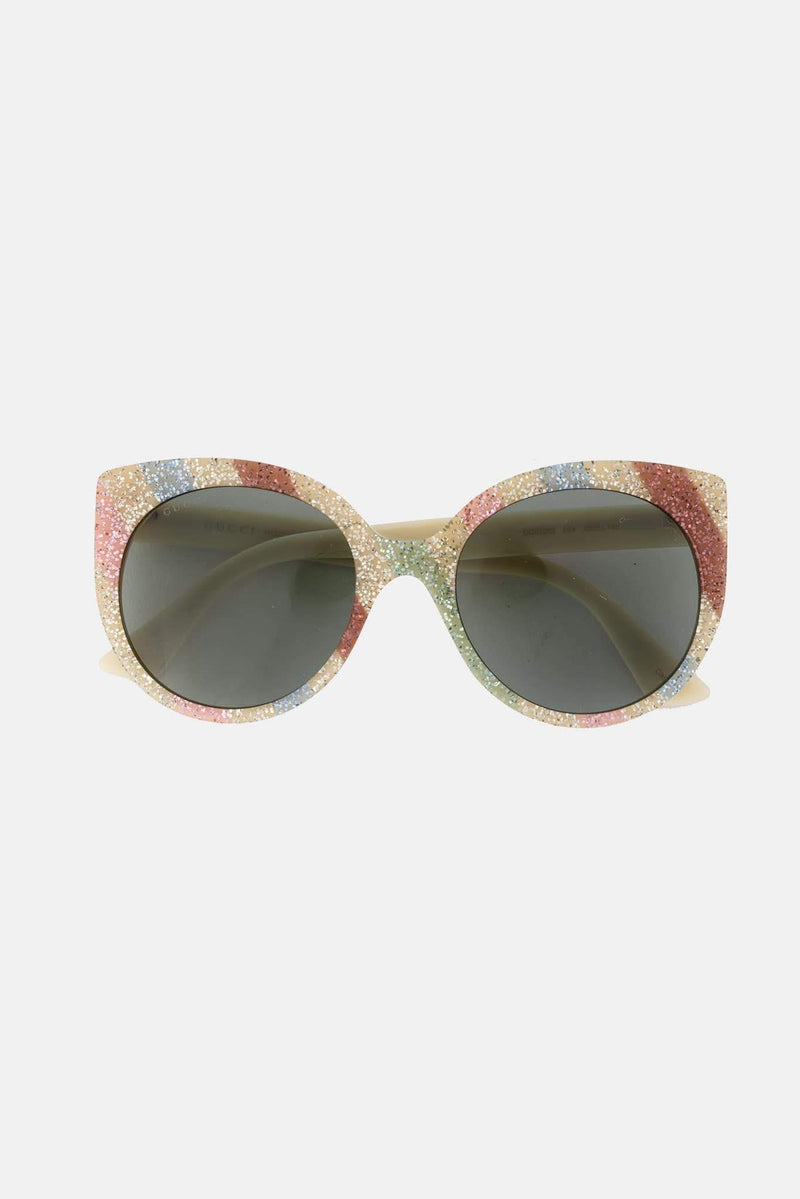 Lunettes de soleil en acétate multicolores Gucci