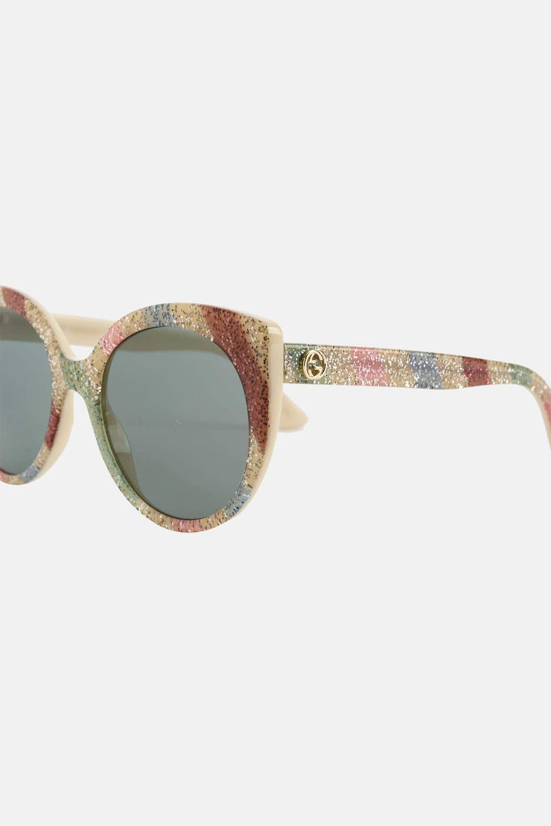 Lunettes de soleil en acétate multicolores Gucci