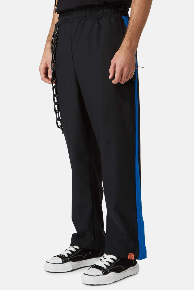 Pantalon de jogging à lien de serrage noir Miharayasuhiro