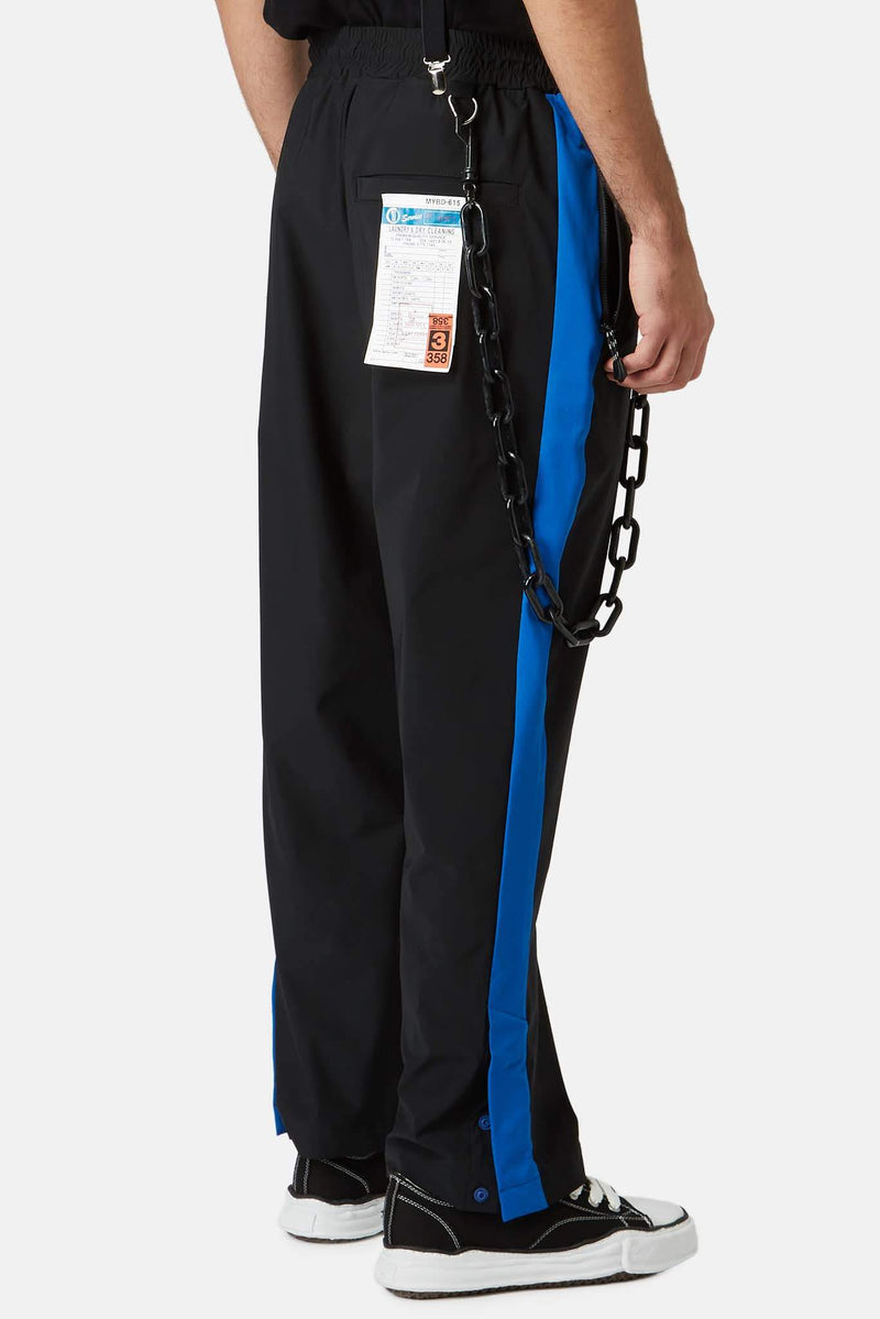 Pantalon de jogging à lien de serrage noir Miharayasuhiro