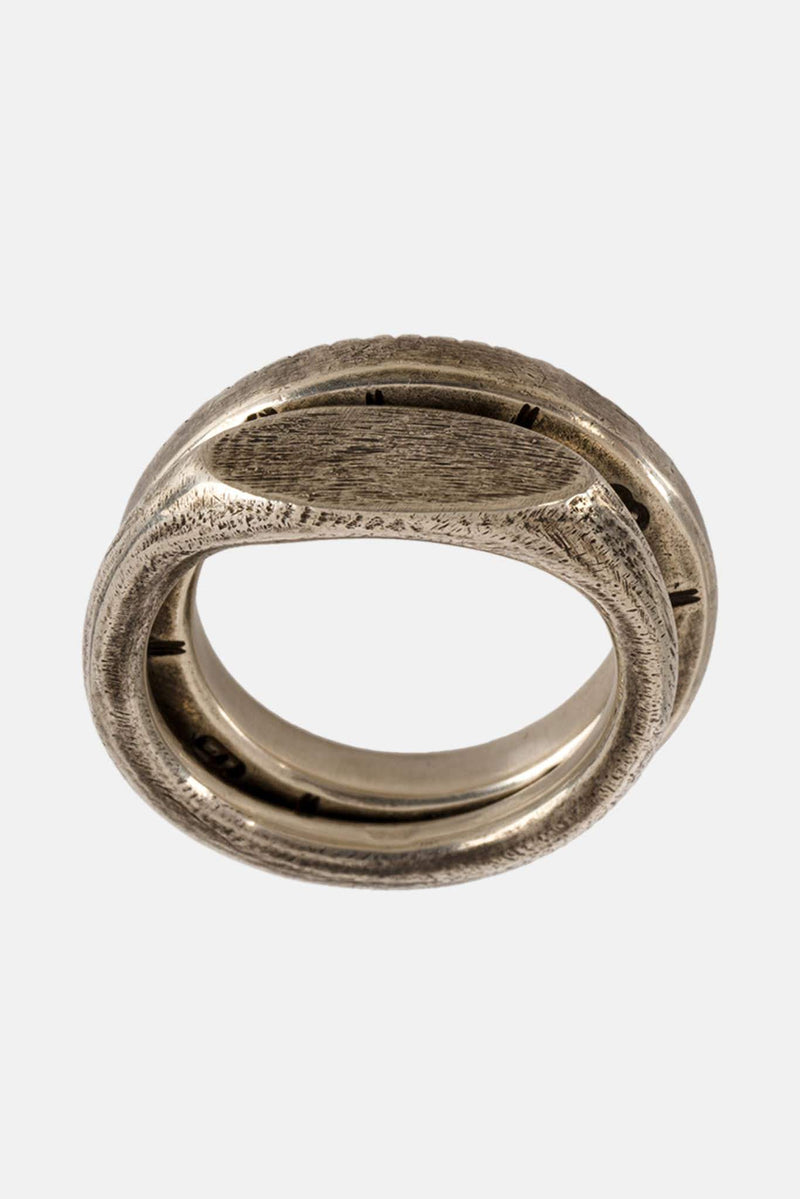 Bague double en argent sterling Werkstatt:München