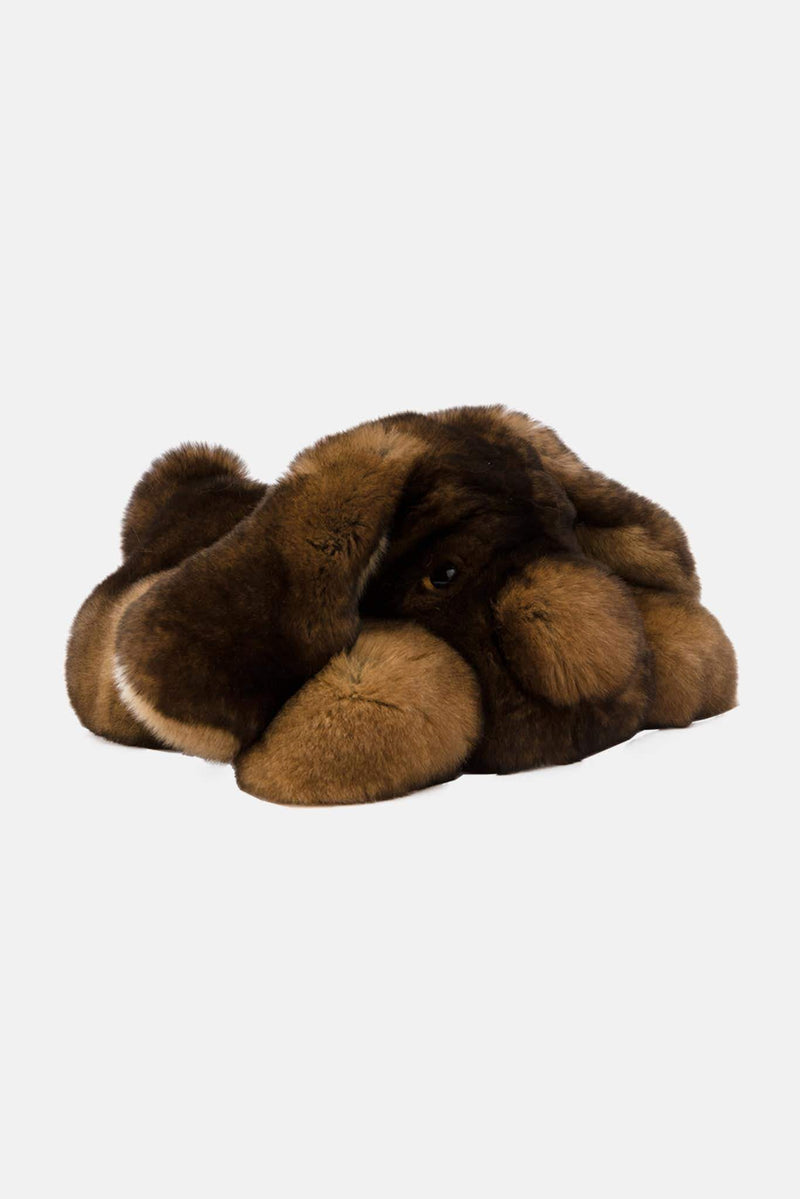 Peluche en fourrure d'orylag marron Orylag