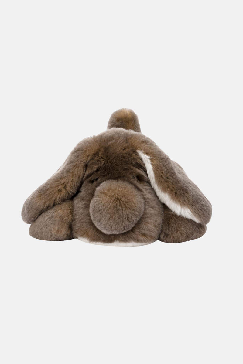 Peluche en fourrure d'orylag marron et grise Orylag