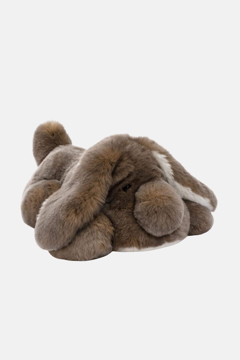 Peluche en fourrure d'orylag marron et grise Orylag