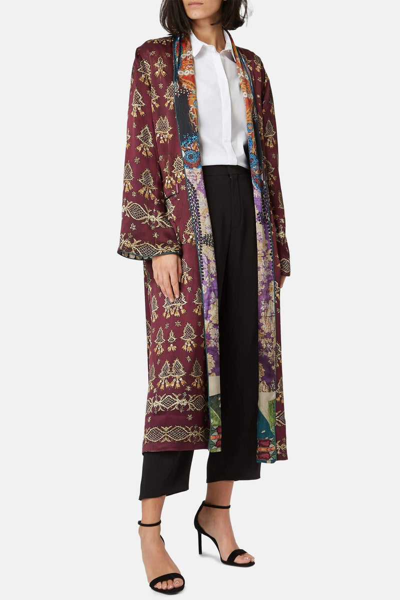 Kimono imprimé multicolore Urban Bokja