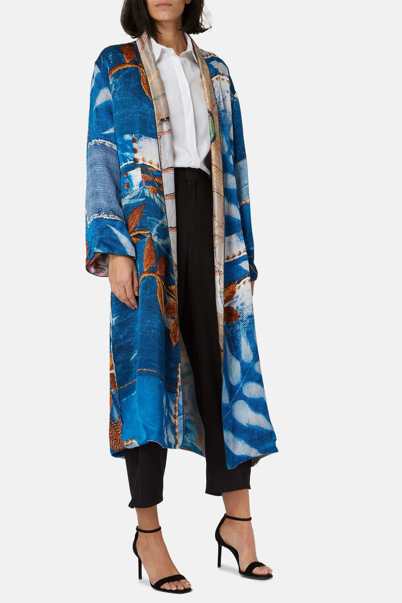 Kimono imprimé multicolore Urban Bokja