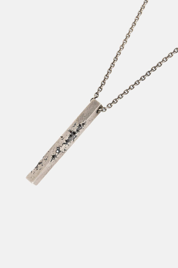 Collier effet usé en argent Tobias Wistisen