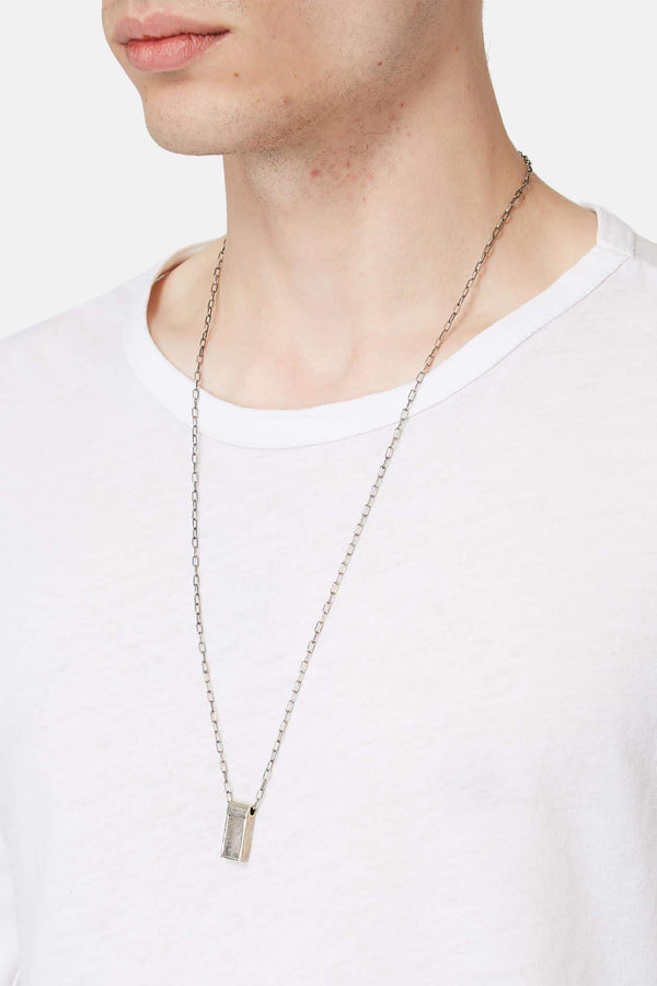 Collier en crystal transparent Tobias Wistisen