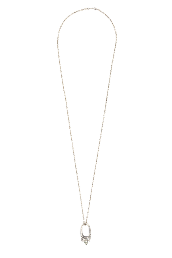 Collier à effet usé en argent Tobias Wistisen