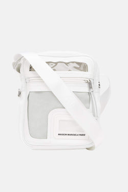 Sac bandoulière en cuir blanc Maison Margiela