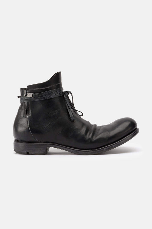 Chaussures en cuir noires Layer-0