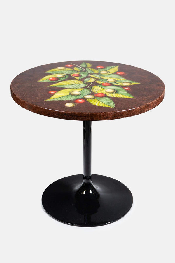 Table d'Appoint en Bois Fornasetti Vintage