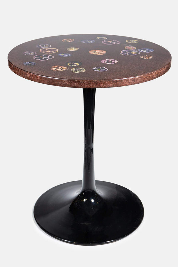 Table d'Appoint en Bois Fornasetti Vintage