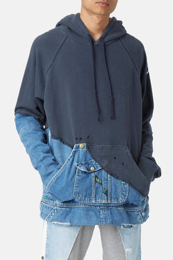 Hoodie en coton "GL" Greg Lauren