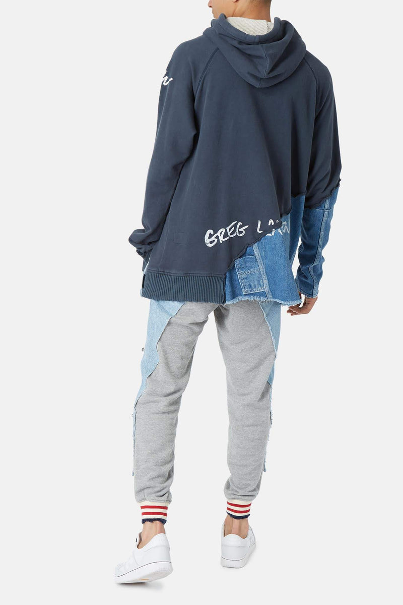 Hoodie en coton "GL" Greg Lauren