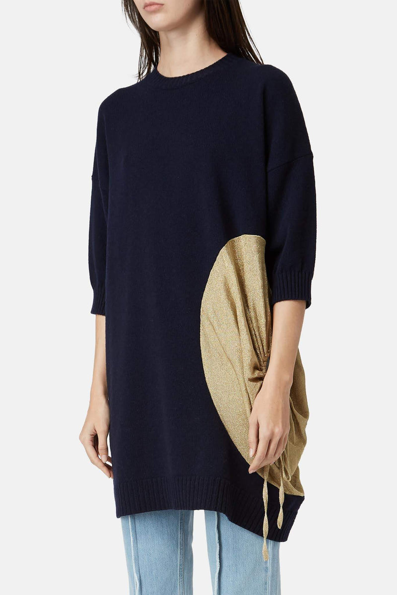 Pull en laine bleu marine J.W Anderson