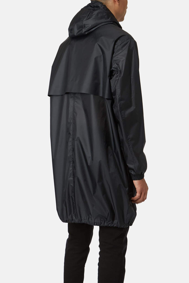 Imperméable noir "Delaporte" Moncler