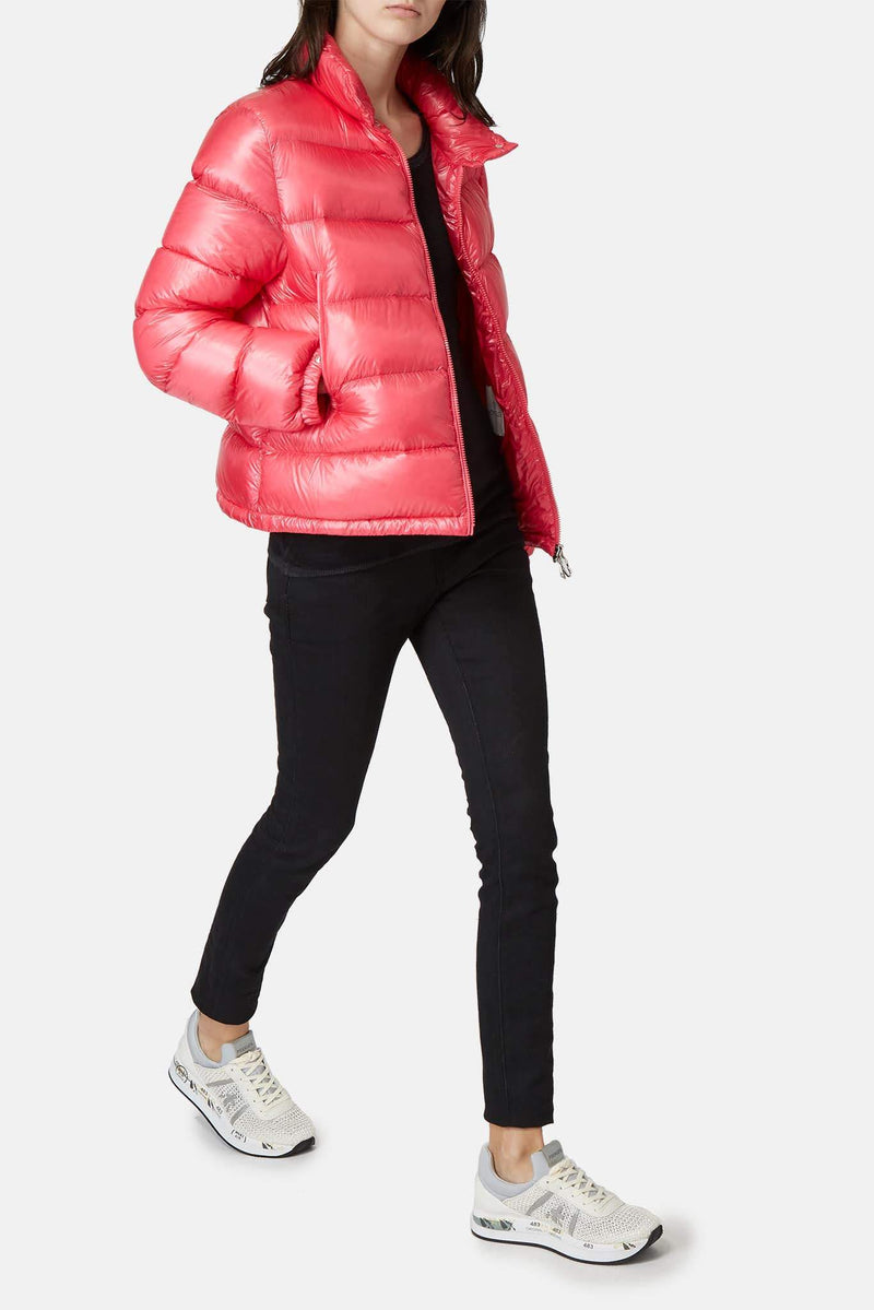 Doudoune rose "Copenhague" Moncler