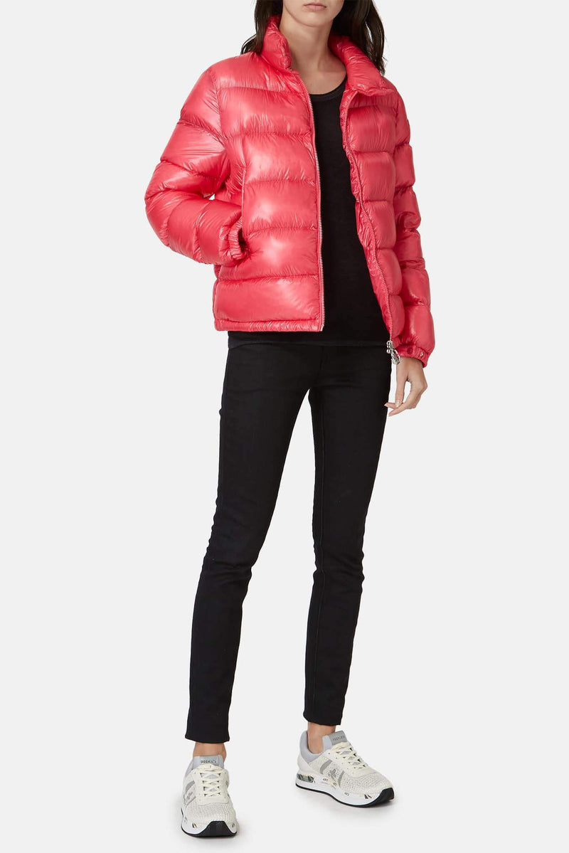 Doudoune rose "Copenhague" Moncler