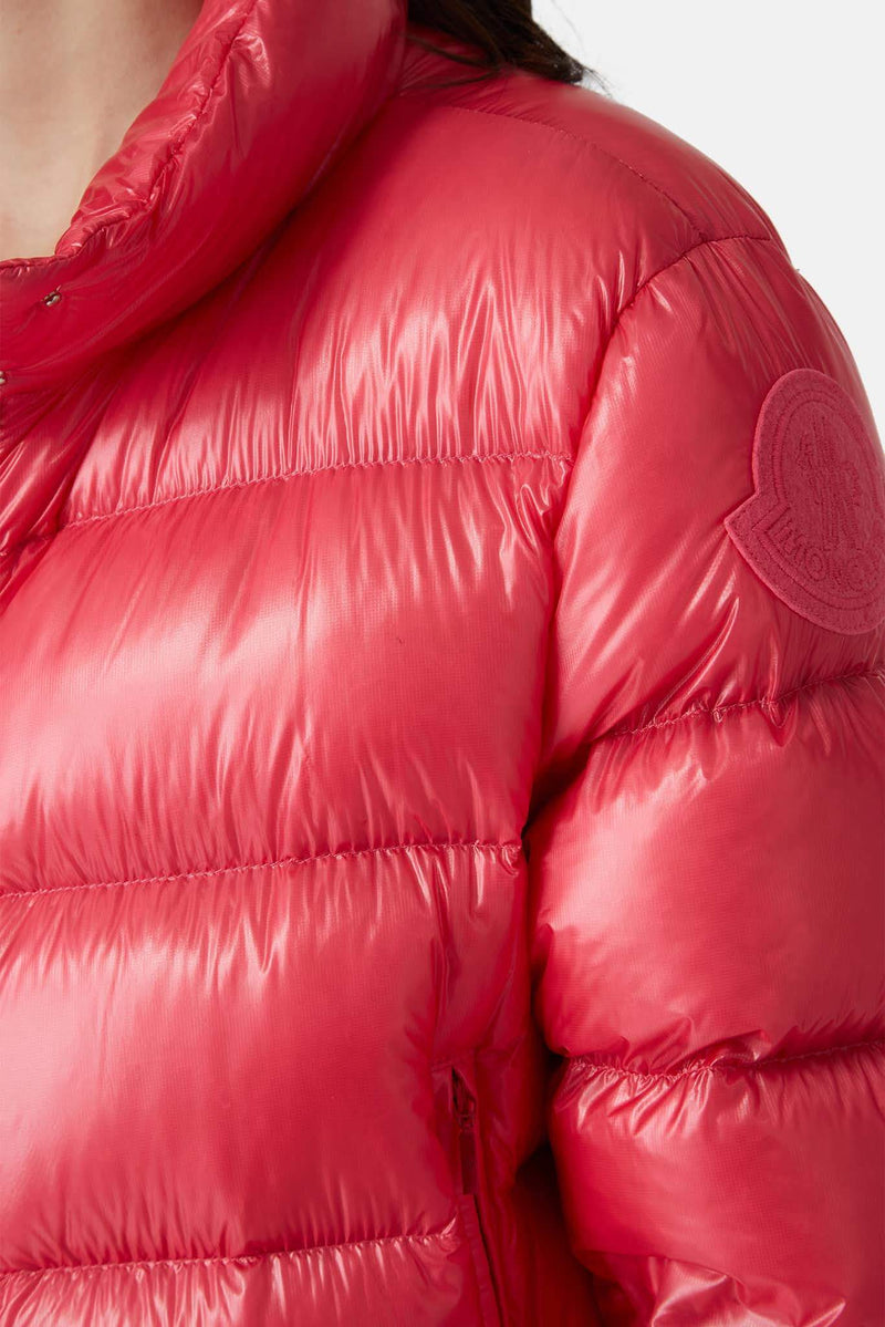 Doudoune rose "Copenhague" Moncler