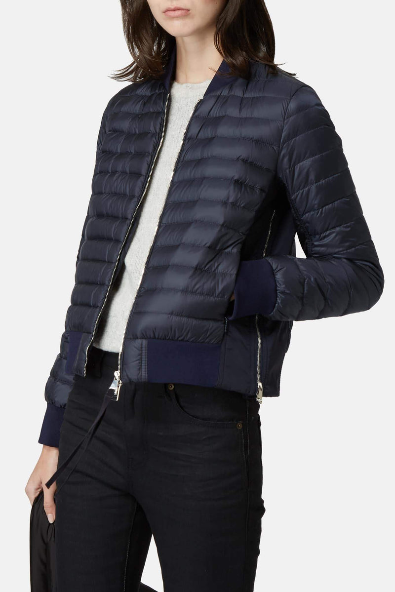 Doudoune légère bleue marine "Rome" Moncler