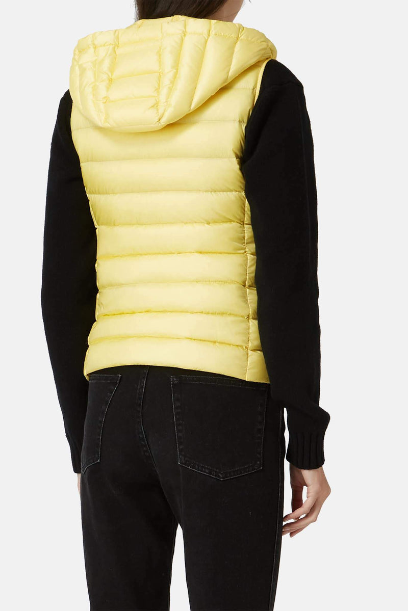 Doudoune jaune "Sucrette" Moncler