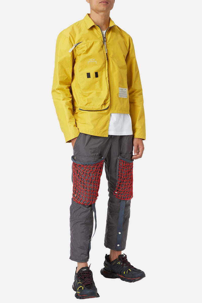 Veste en tissu technique jaune moutarde A Cold Wall