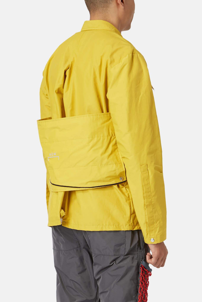 Veste en tissu technique jaune moutarde A Cold Wall